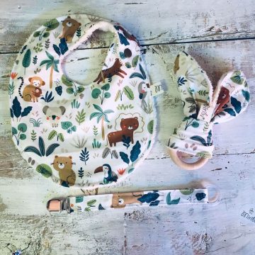 Tris bebè baby giungla