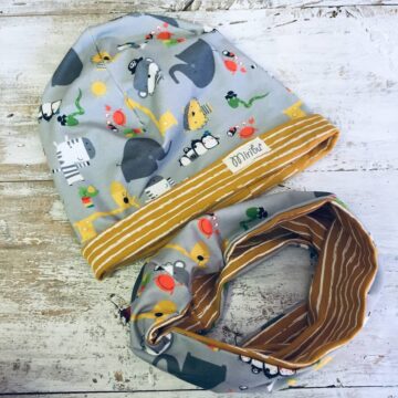 Cuffia e Scaldacollo Miribu Pirati