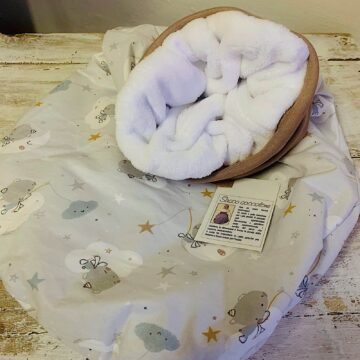 Sacco coccolone Miribu - Nuvole e stelle