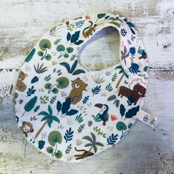 bavaglino baby giungla