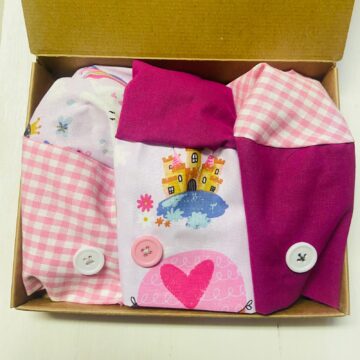 Box 3 pezzi Cuffia Chirurgica rosa