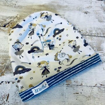 cuffia jersey fatine azzurre