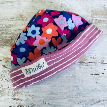 cuffia nb flower pink