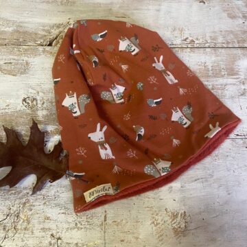 cuffia invernale Autunno nel bosco pile