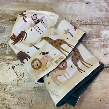 coordinato africa con interno felpato