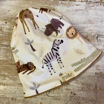 cuffia africa felpato senape