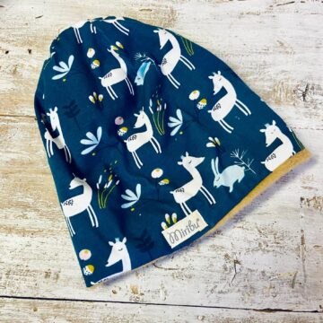 cuffia daino pile senape