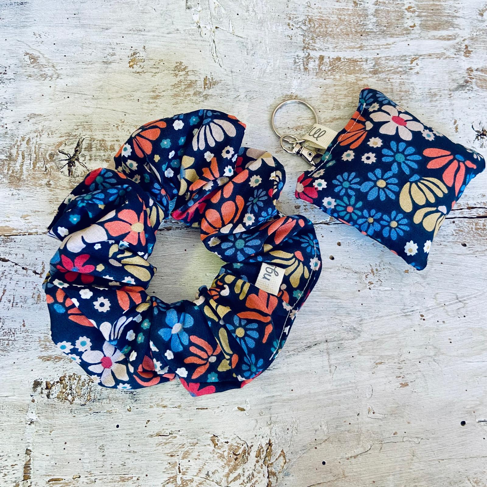 Scrunchie in cotone Daisy - immagine 2